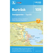 109 Burträsk Sverigeserien 1:50 000